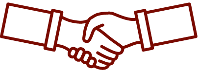 Illustration depicting a handshake for Employment Law by Rocke Law Group